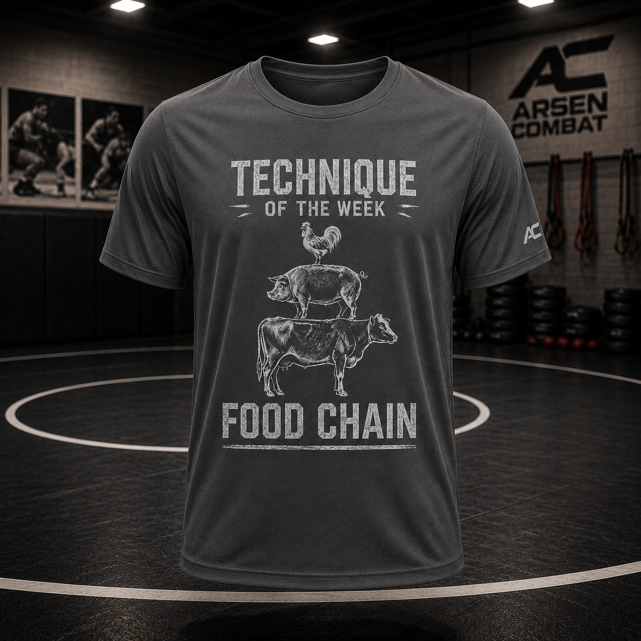 Arsen Combat™ Technique of the Week Food Chain Tee